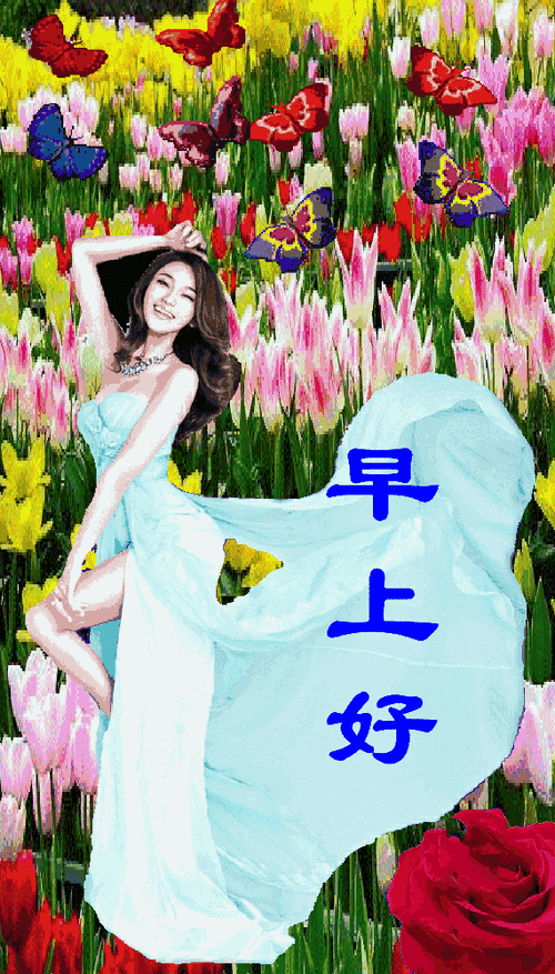 早上好