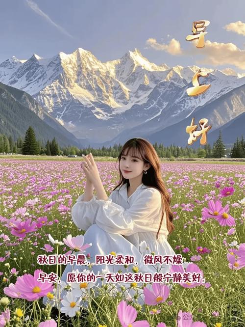 秋日的早晨，阳光柔和，微风不燥 早安，愿你的一天如这秋日般宁静美好
