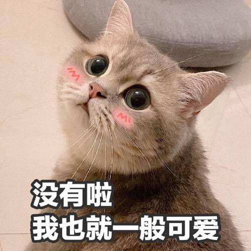 没有啦 我也就一般可爱