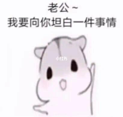 老公~ 我要向你坦白一件事情