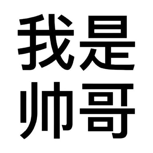 我是 帅哥