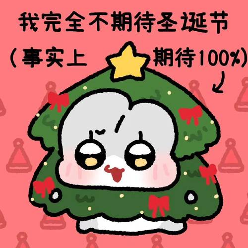 我完全不期待圣诞节 （事实上 期待100%