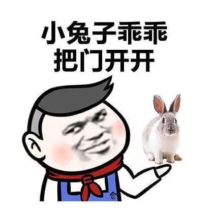小兔子乖乖 把门开开