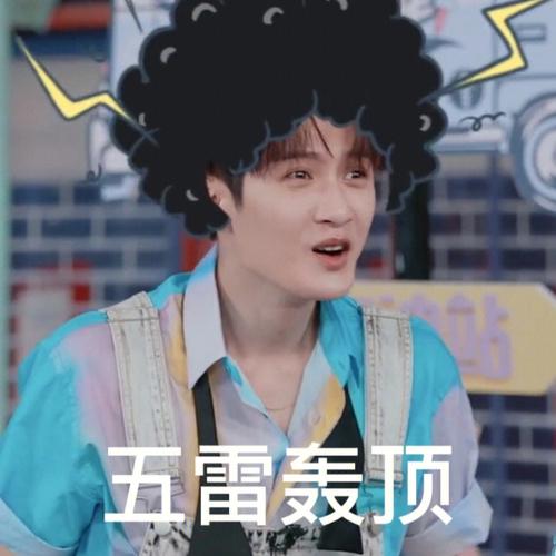 五雷轰顶多多综艺表情包图集