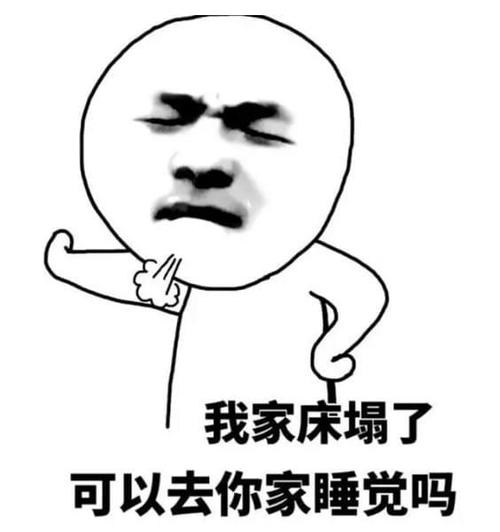 我家床塌了 可以去你家睡觉吗
