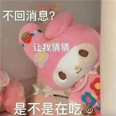 不回消息？ 让我猜猜 是不是在吃