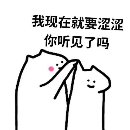 我现在就要涩涩 你听见了吗