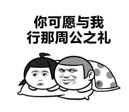 你可愿与我 行那周公之礼