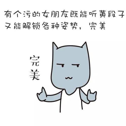 有个污的女朋友既能听黄段子 又能解锁各种姿势，完美 完美