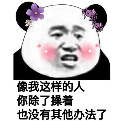 像我这样的人 你除了操着 也没有其他办法了