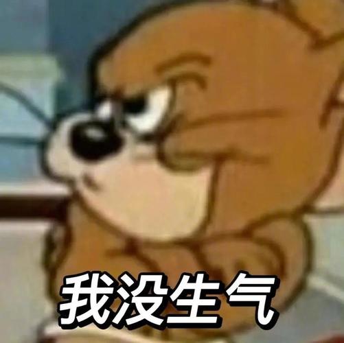 我没生气