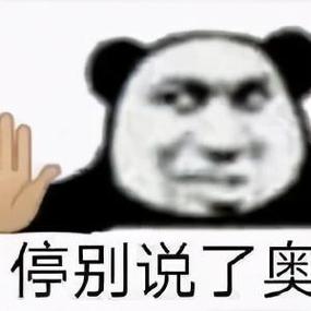 停别说了奥