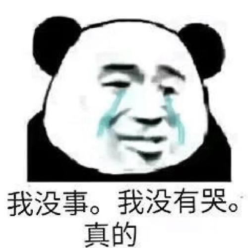 我没事。我没有哭。 真的
