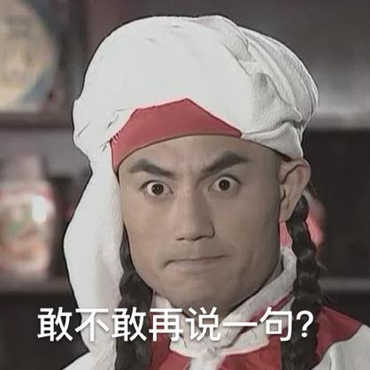 敢不敢再说一句？