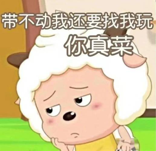 带不动我还要找我玩 你真菜