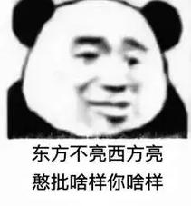 东方不亮西方亮 憨批啥样你啥样