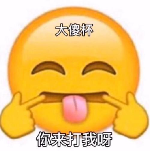 大傻杯 你来打我呀