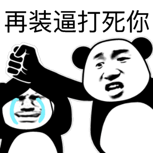 再装逼打死你