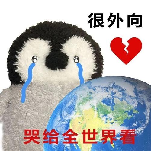 很外向 哭给全世界看