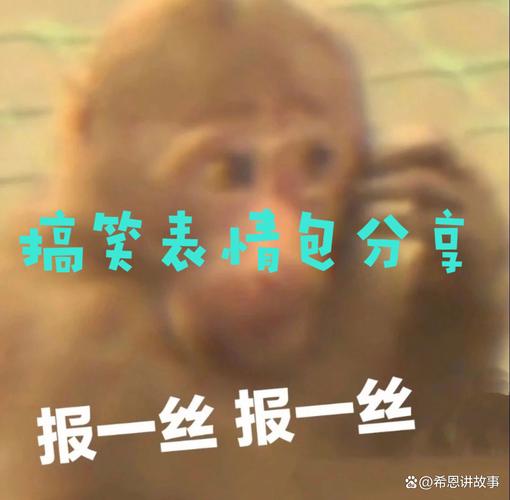 搞笑表情包分享 报一丝报一丝 @希恩讲故事