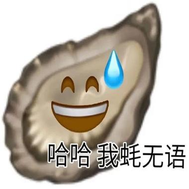 哈哈我蚝无语