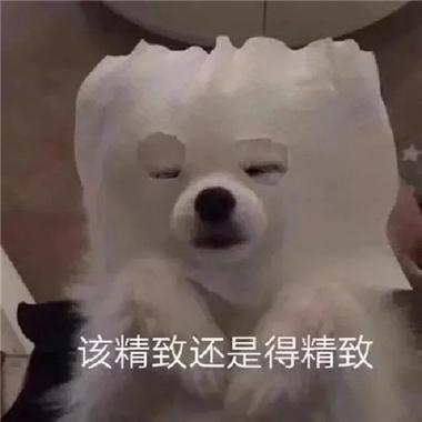 该精致还是得精致