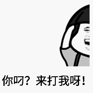 你呀？来打我呀！