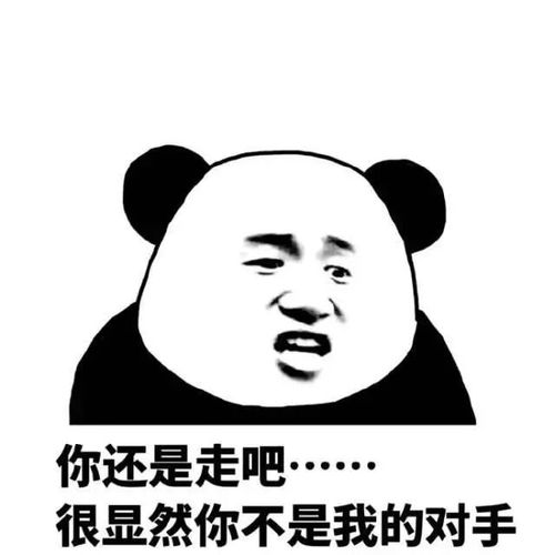 你还是走吧· 很显然你不是我的对手