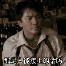 那是人能接上的话吗