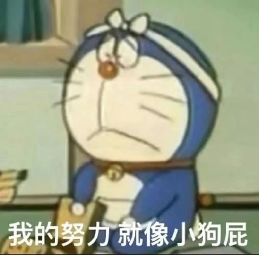 我的努力就像小狗屁