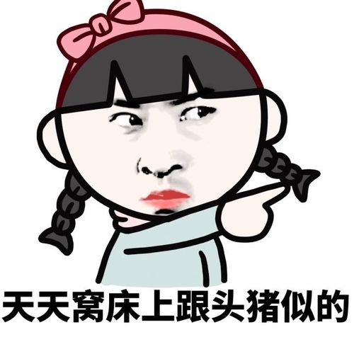 天天窝床上跟头猪似的