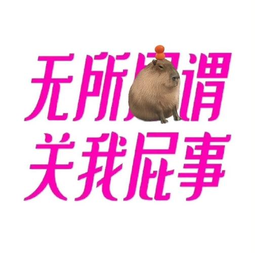 无所门谓 关我屁事