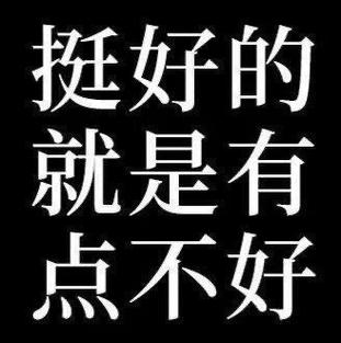 挺好的 就是有 点不好