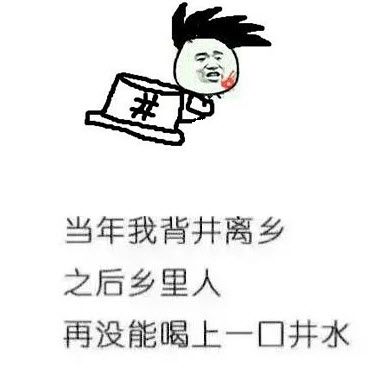 当年我背井离乡 之后乡里人 再没能喝上一口井水