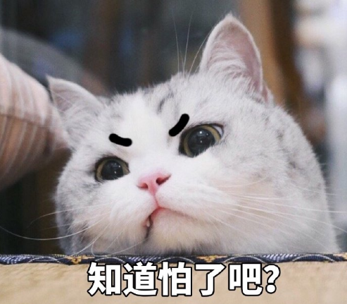 知道怕了吧？