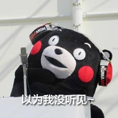 以为我没听见