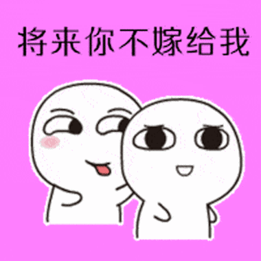 将来你不嫁给我