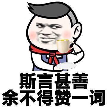 斯言甚善 余不得赞一词