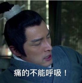 痛的不能呼吸！