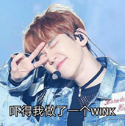 听得我做了一个WINK