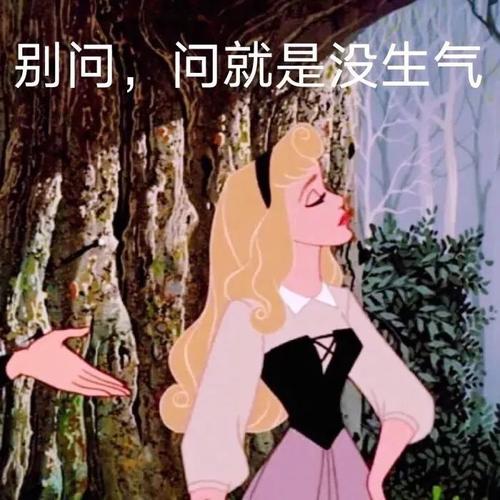 别问 问就是没生气