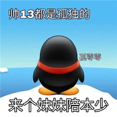 帅13都是孤独的 孤零零 来个妹妹陪本少