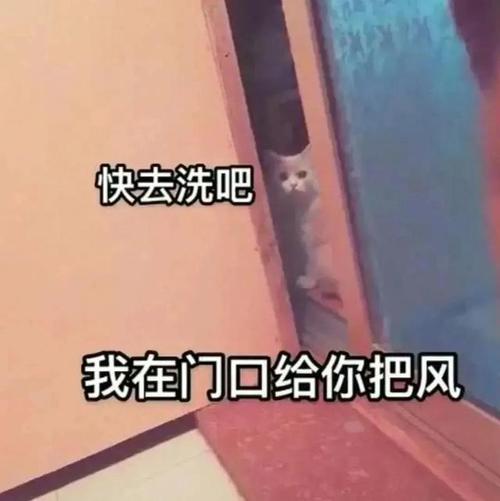 快去洗吧 我在门口给你把风