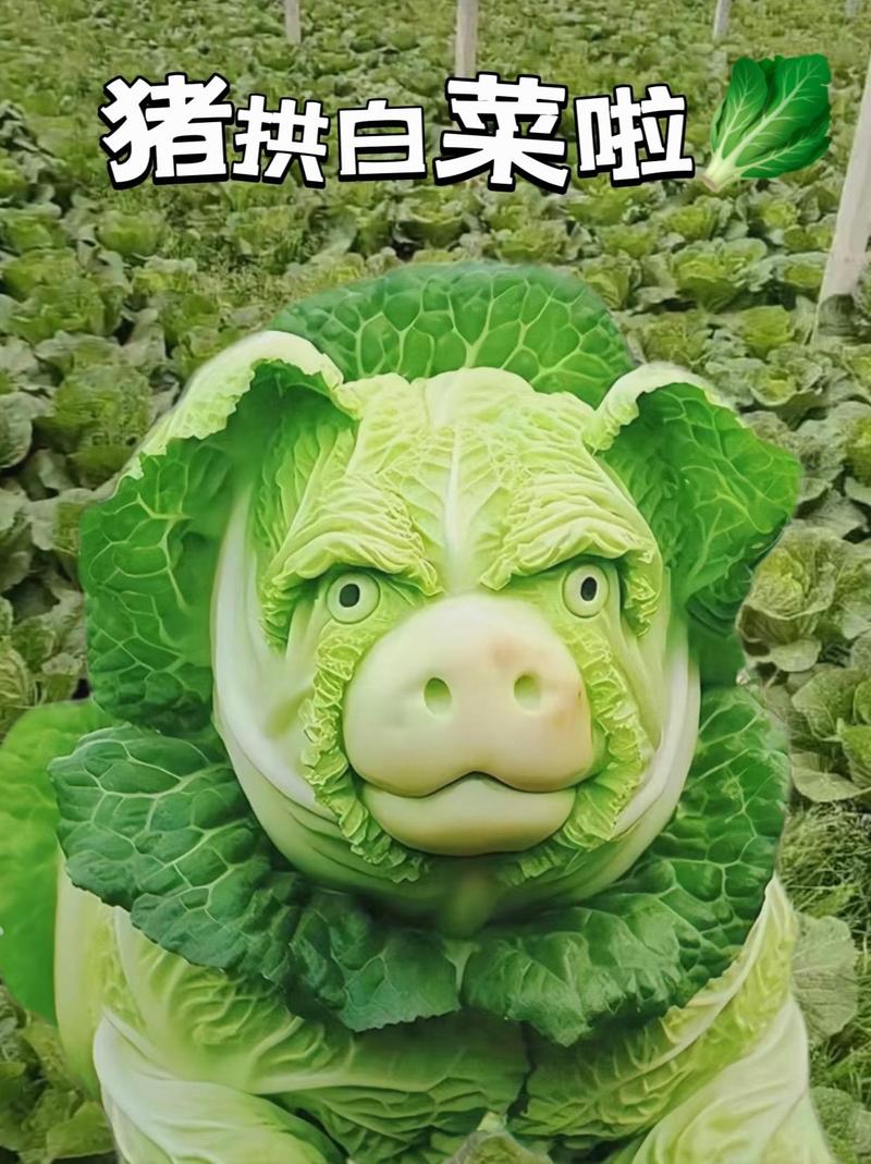 猪拱白菜啦