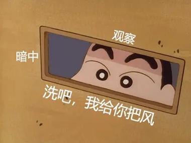 观察 暗中 洗吧，我给你把风