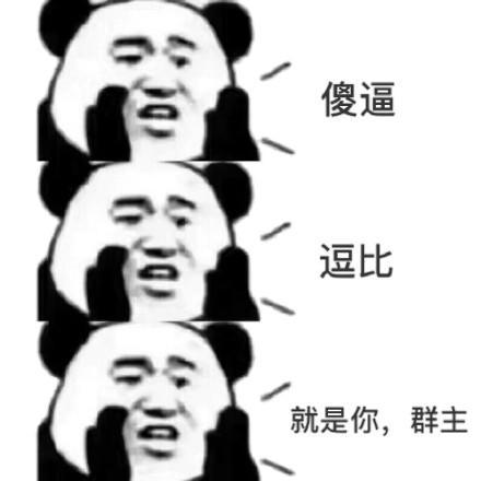 傻逼 逗比 就是你，群主