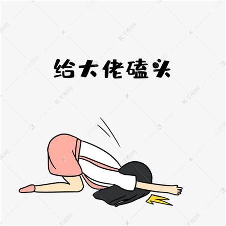 给大佬磕头