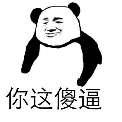 你这傻逼
