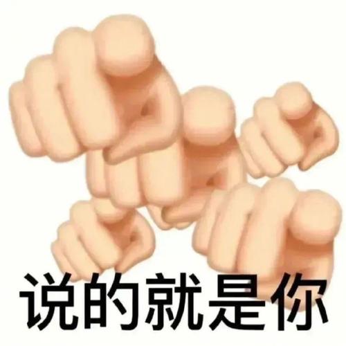 说的就是你
