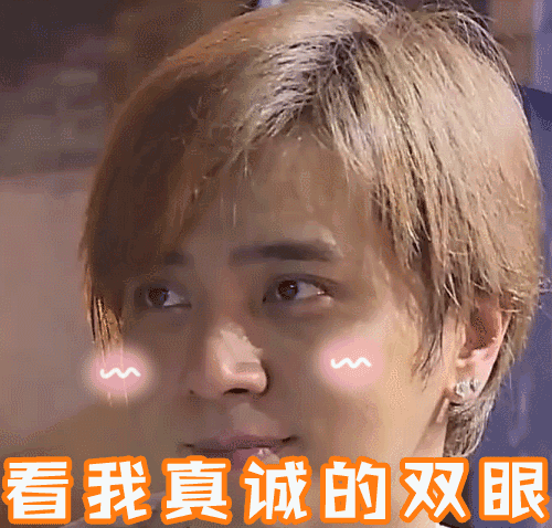 看我真诚的双眼
